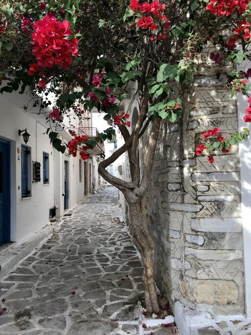 In the heart of Naxos Island